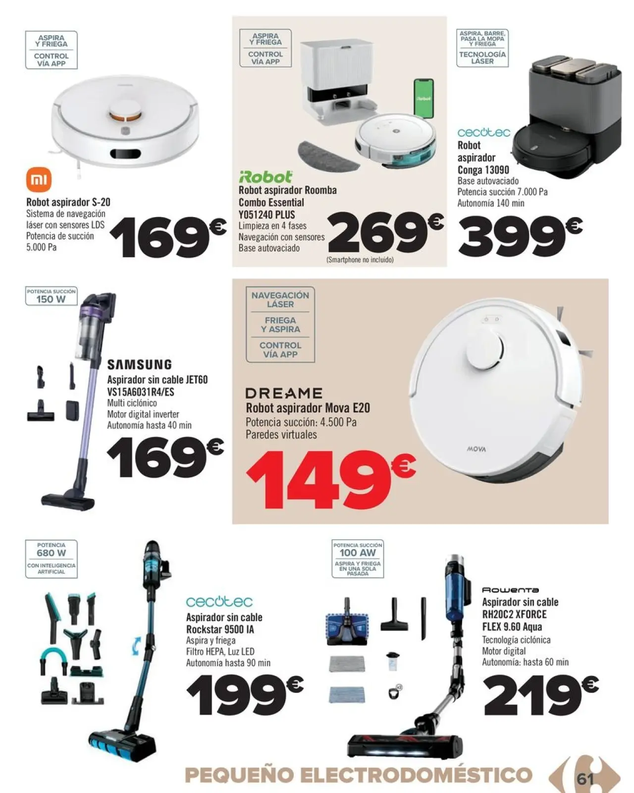 صفحة 61 ضمن عروض المنزل في كارفور إسبانيا