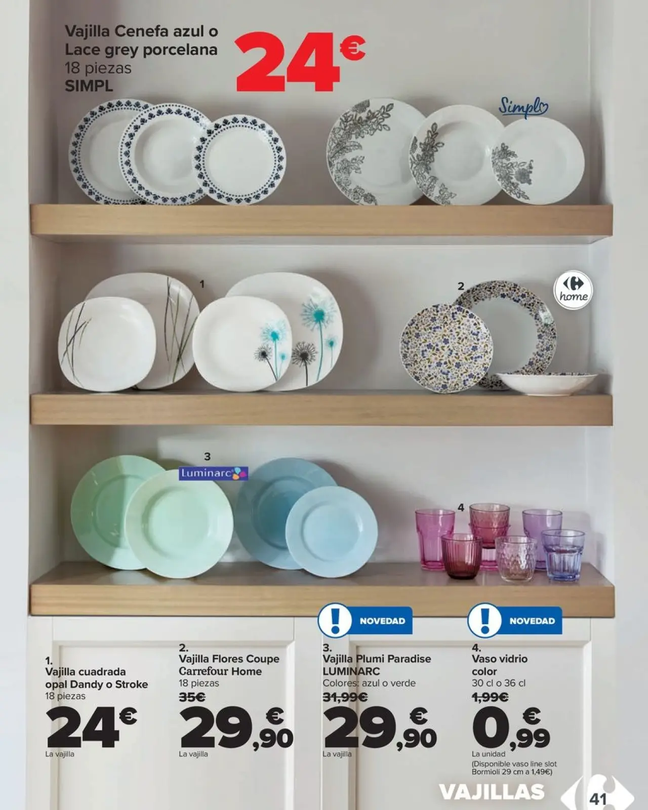 صفحة 41 ضمن عروض المنزل في كارفور إسبانيا