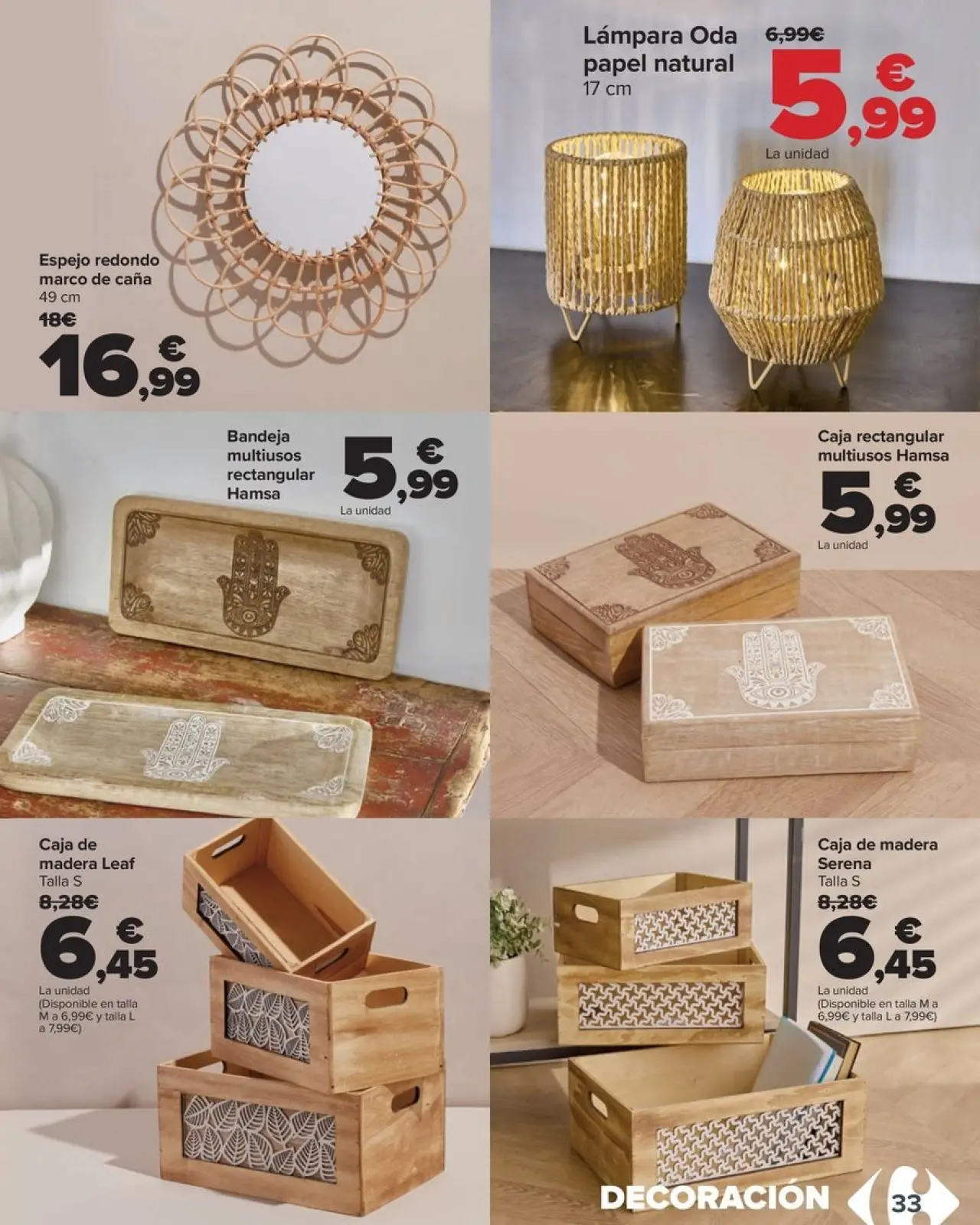 صفحة 33 ضمن عروض المنزل في كارفور إسبانيا