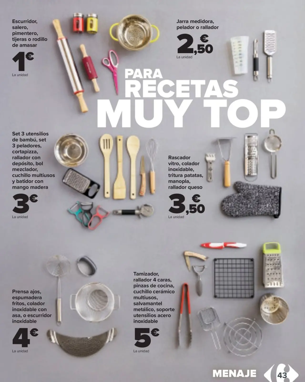 صفحة 43 ضمن عروض المنزل في كارفور إسبانيا