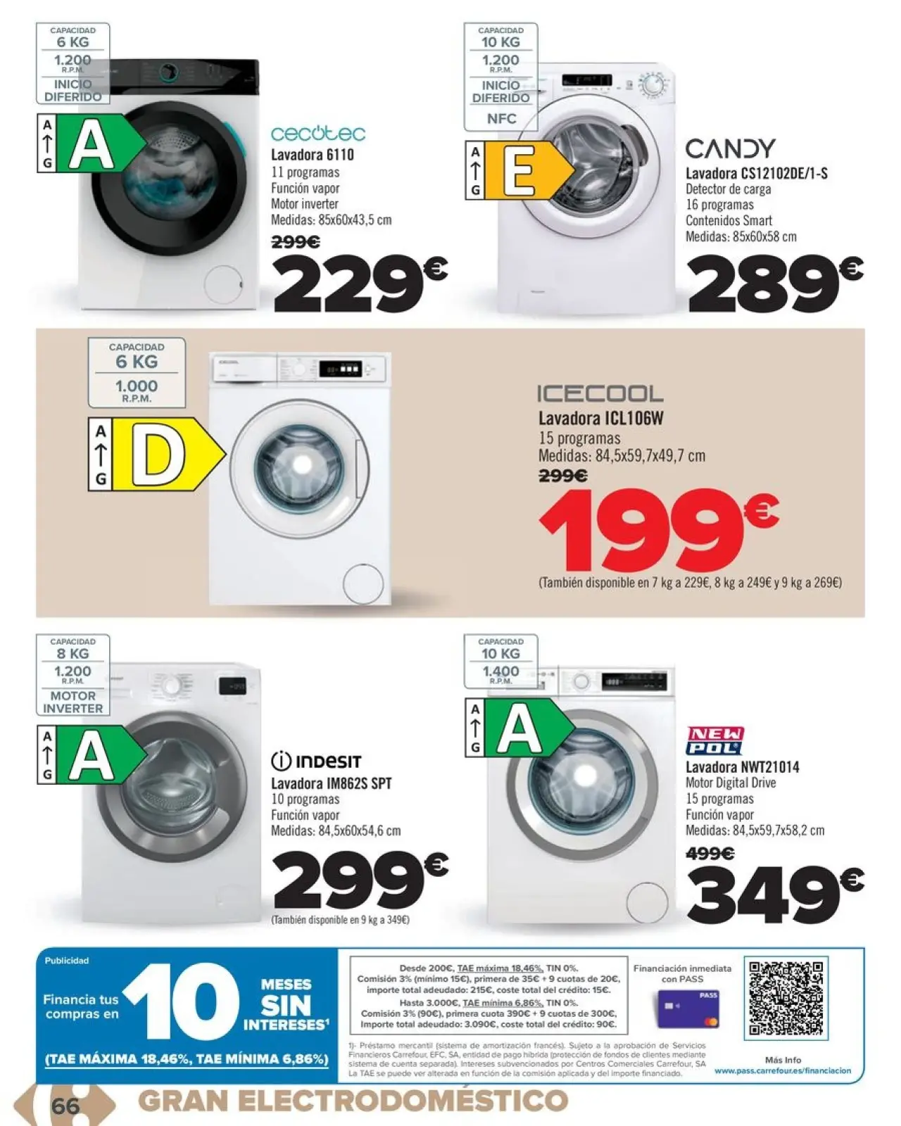 صفحة 66 ضمن عروض المنزل في كارفور إسبانيا
