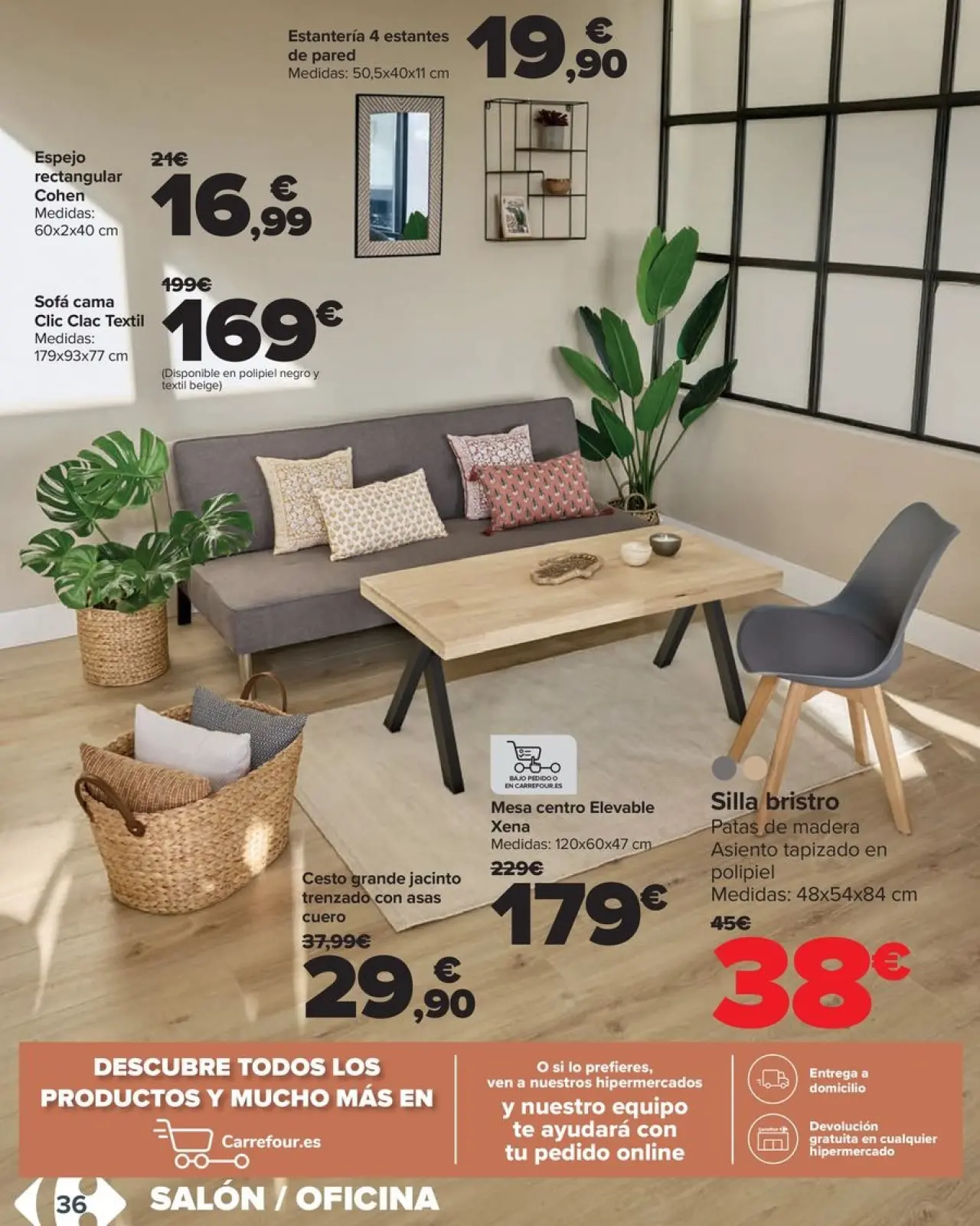 صفحة 36 ضمن عروض المنزل في كارفور إسبانيا