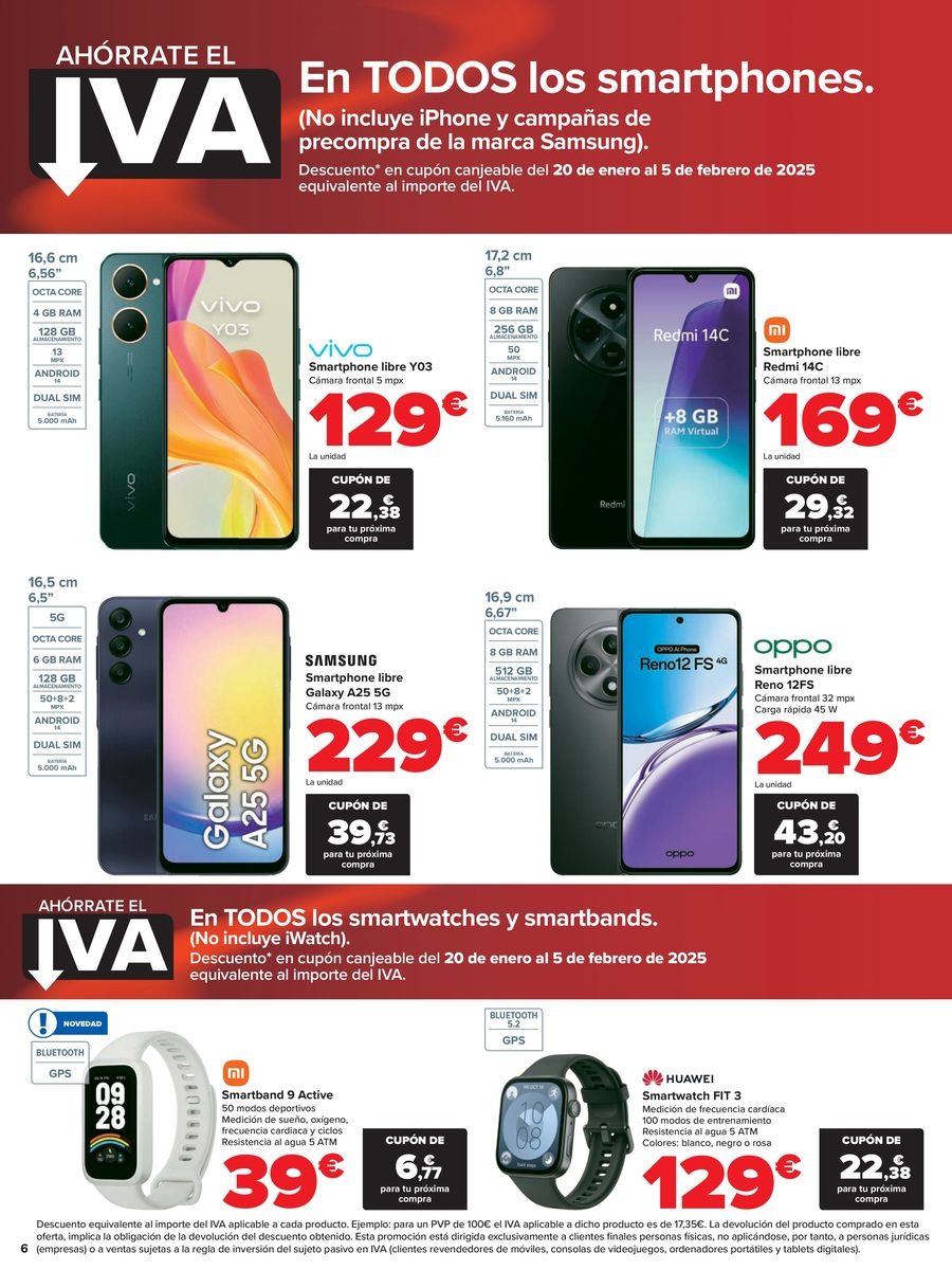 Ofertas de Carrefour España de 10 a 19 enero 2025 Ofertas SIN IVA