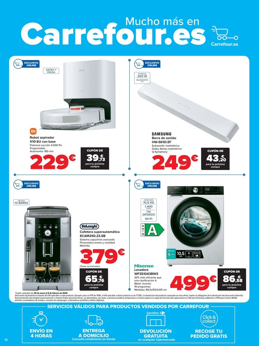 Ofertas de Carrefour España de 10 a 19 enero 2025 Ofertas SIN IVA