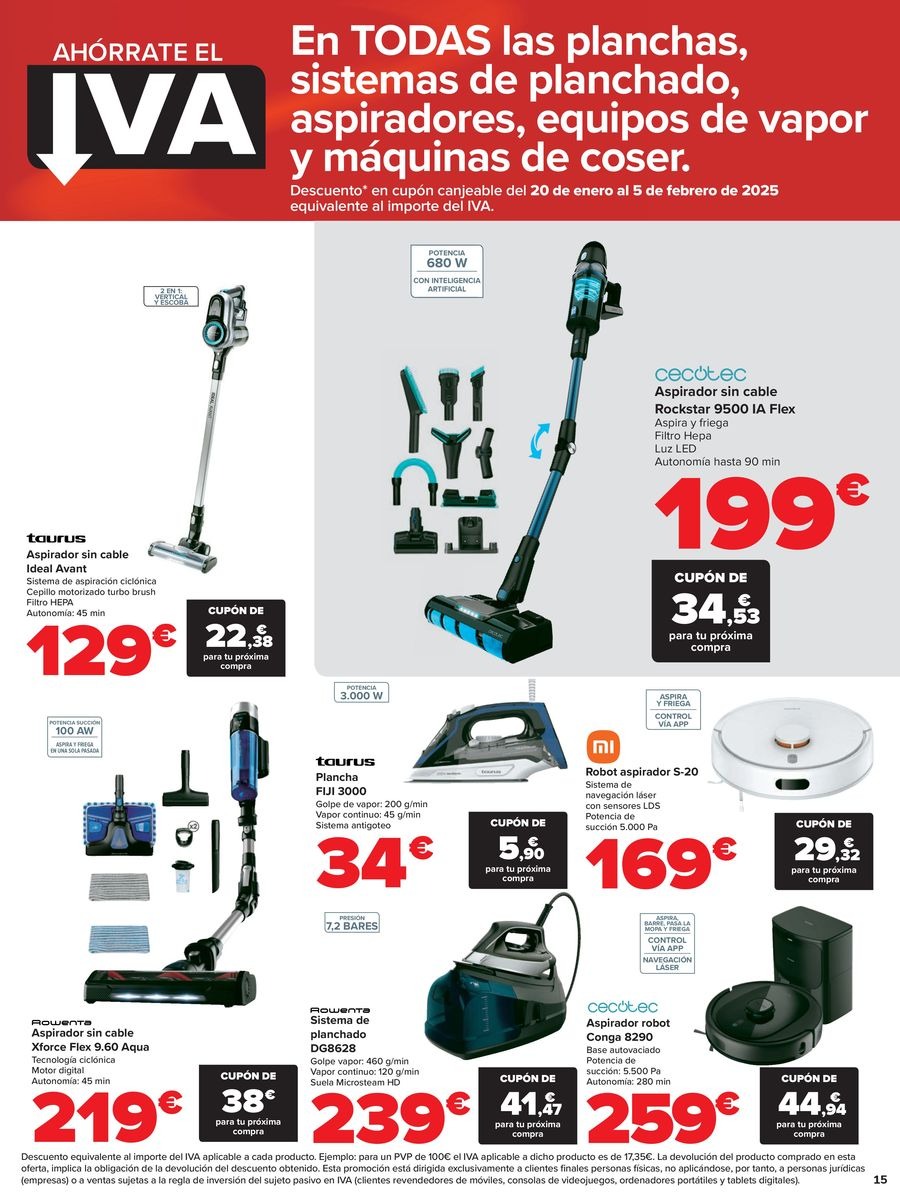 Ofertas de Carrefour España de 10 a 19 enero 2025 Ofertas SIN IVA