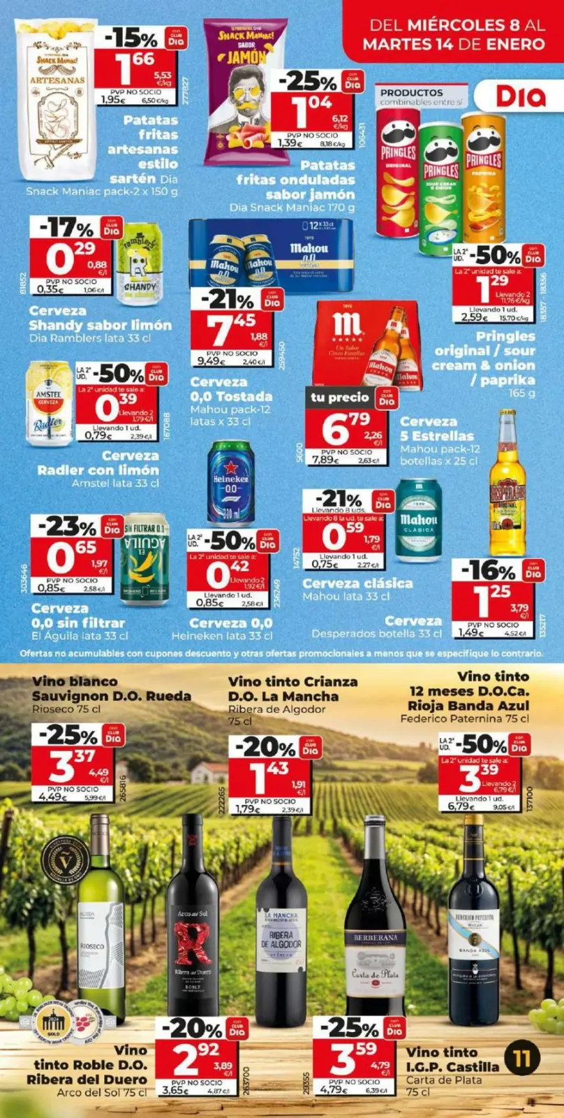 Page 11 dans De nouvelles offres de qualité chez Dia Espagne