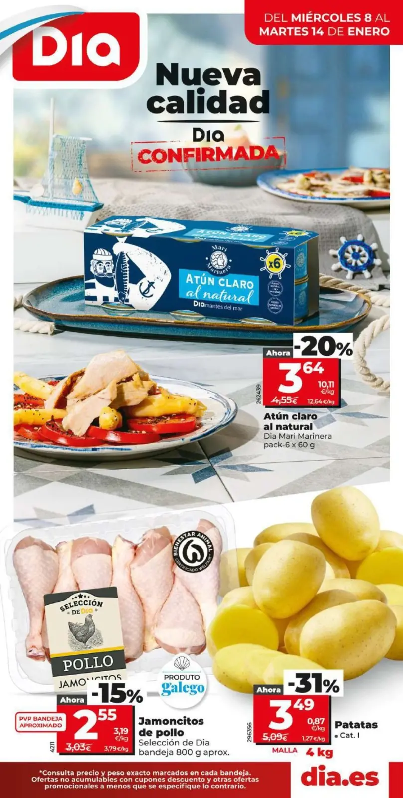 Page 1 dans De nouvelles offres de qualité chez Dia Espagne