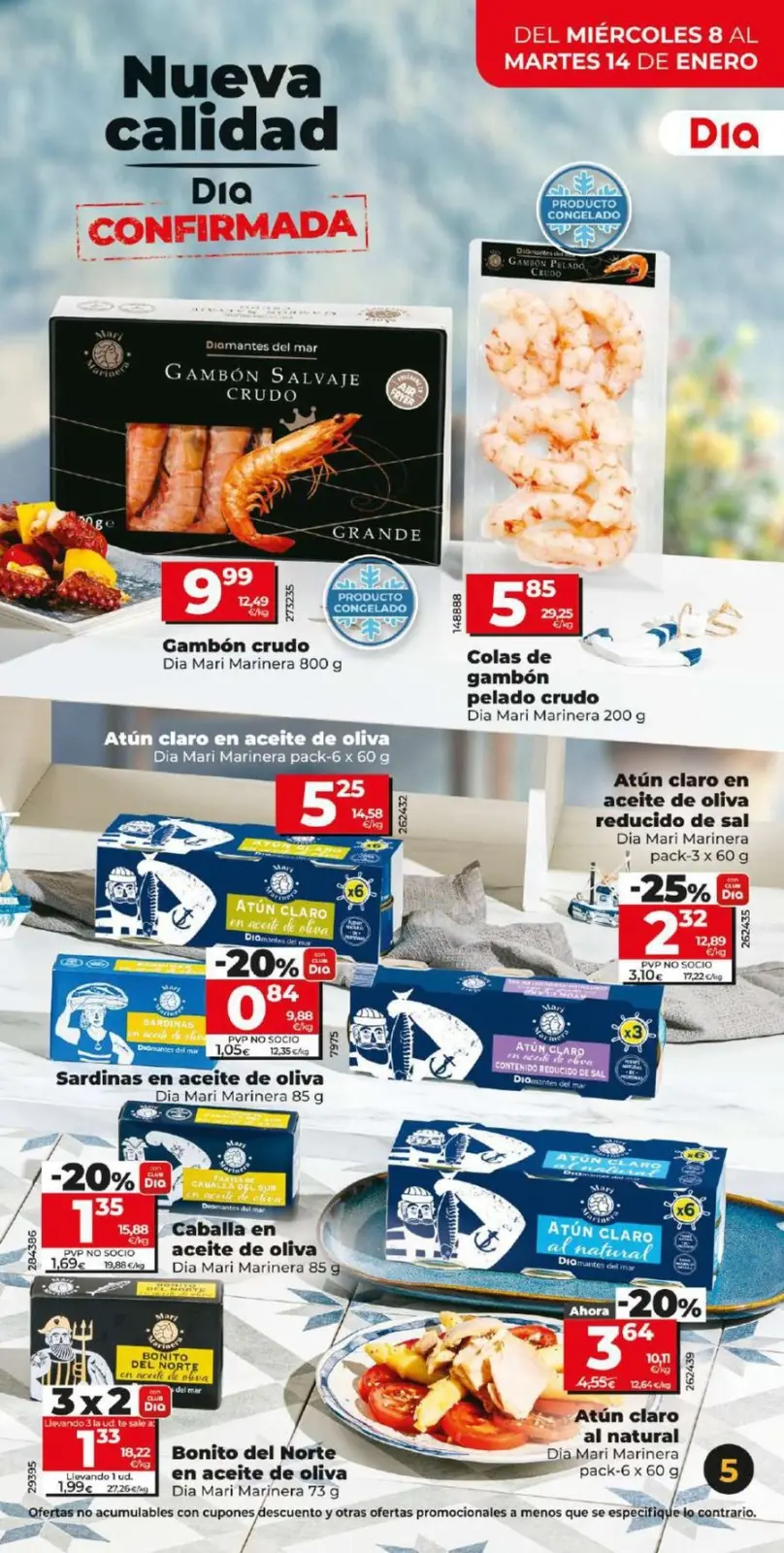 Page 5 dans De nouvelles offres de qualité chez Dia Espagne