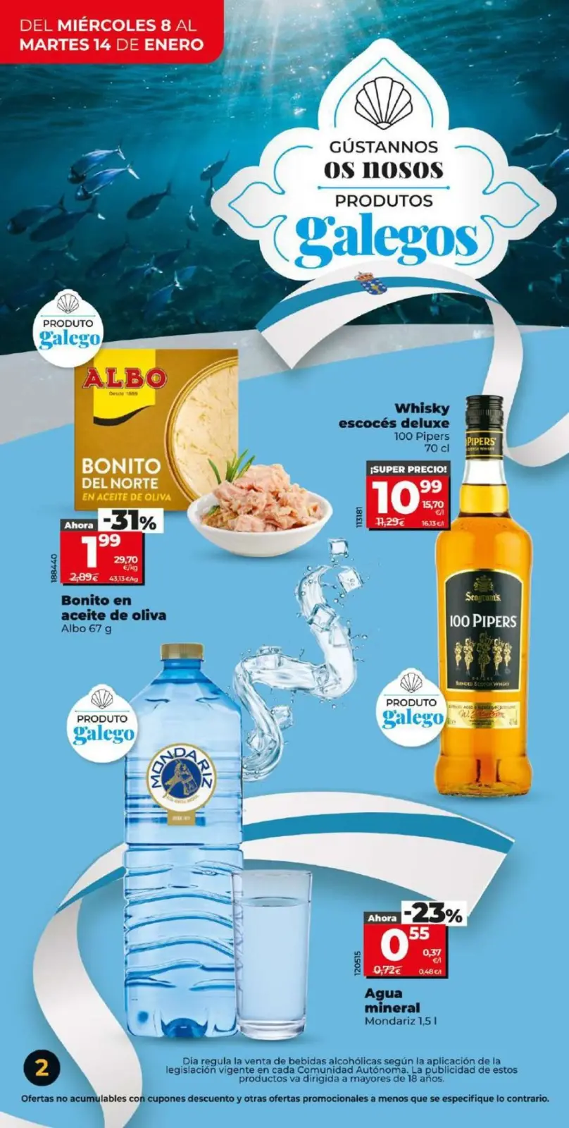 Page 2 dans De nouvelles offres de qualité chez Dia Espagne