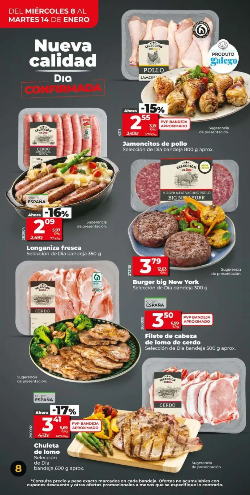 Page 8 dans De nouvelles offres de qualité chez Dia Espagne