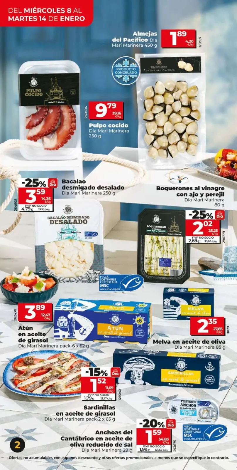 Page 2 dans Offres d'inauguration chez Dia Espagne