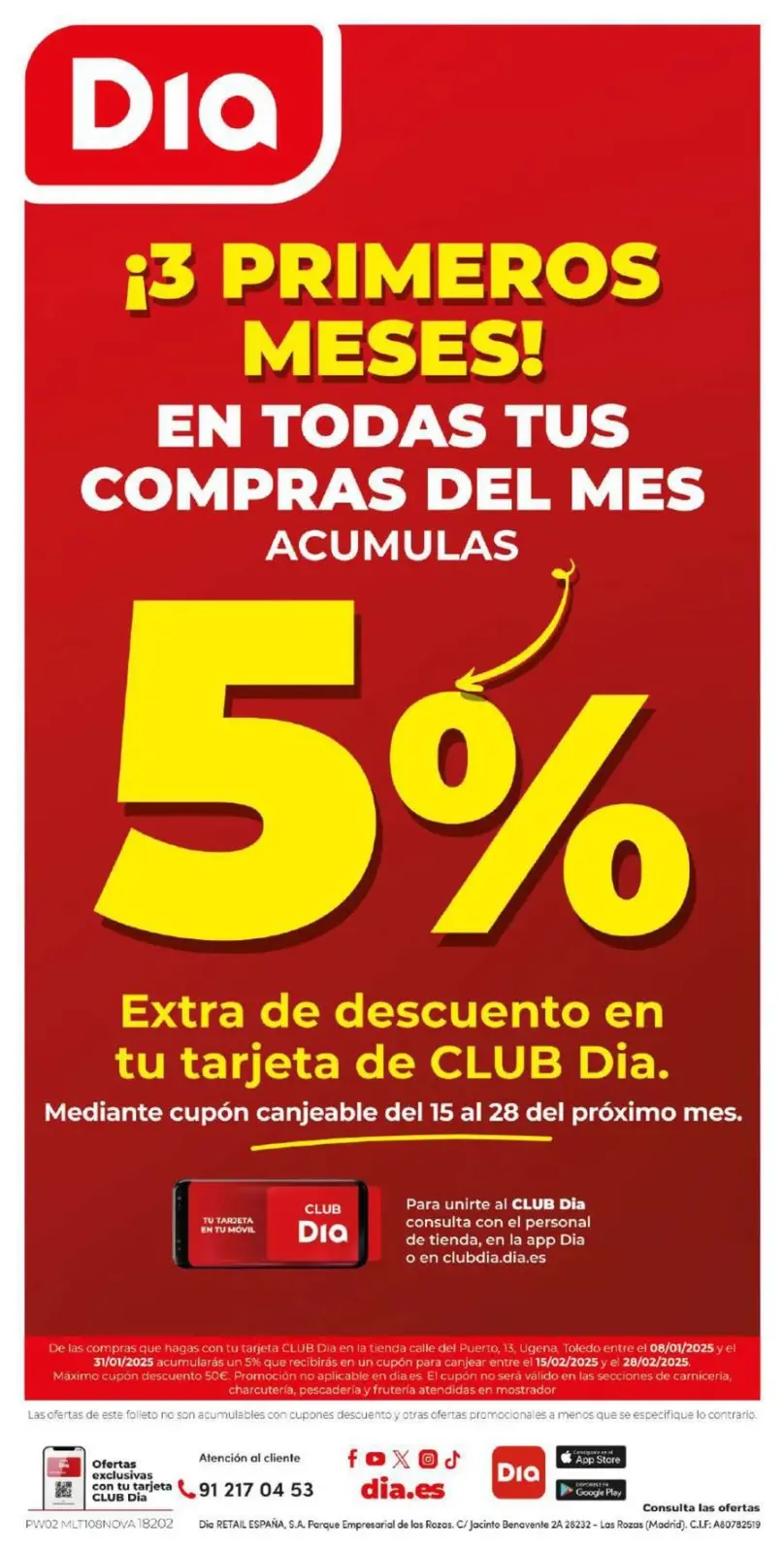 Page 12 dans Offres d'inauguration chez Dia Espagne