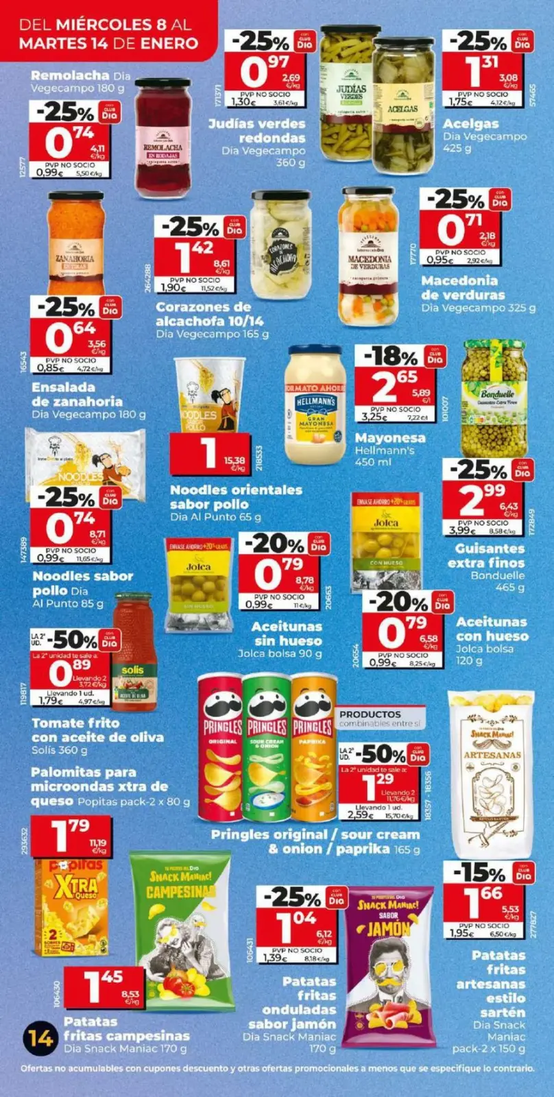 Page 14 dans De grosses économies chez Dia Espagne