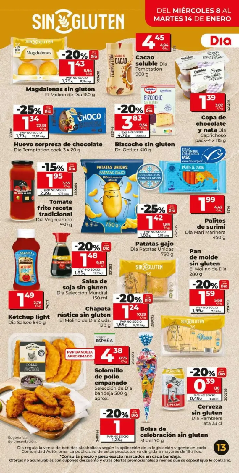 Page 13 dans De grosses économies chez Dia Espagne