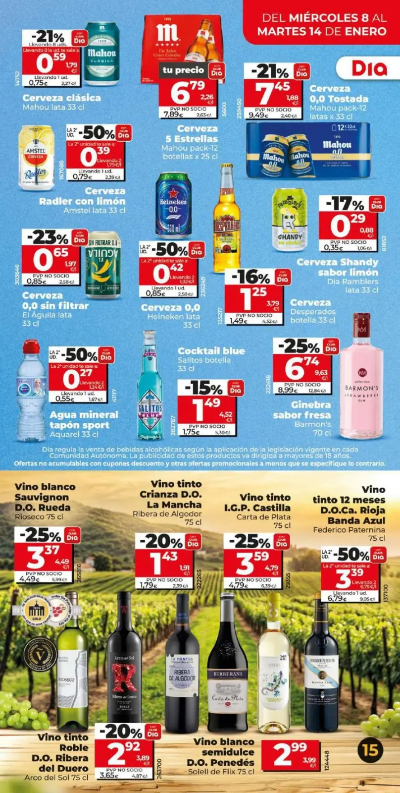 Page 15 dans De grosses économies chez Dia Espagne