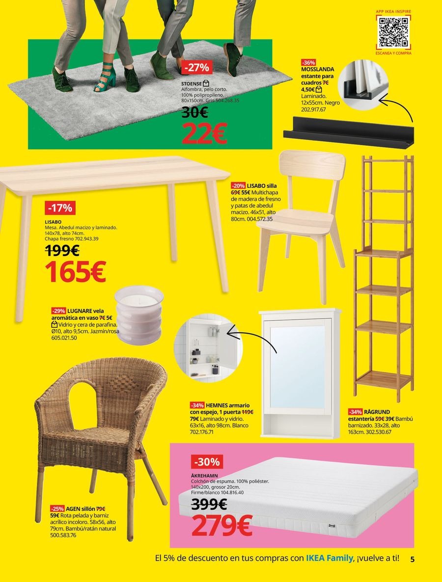 Ofertas de IKEA España de 7 a 31 enero 2025 Catálogo Festival