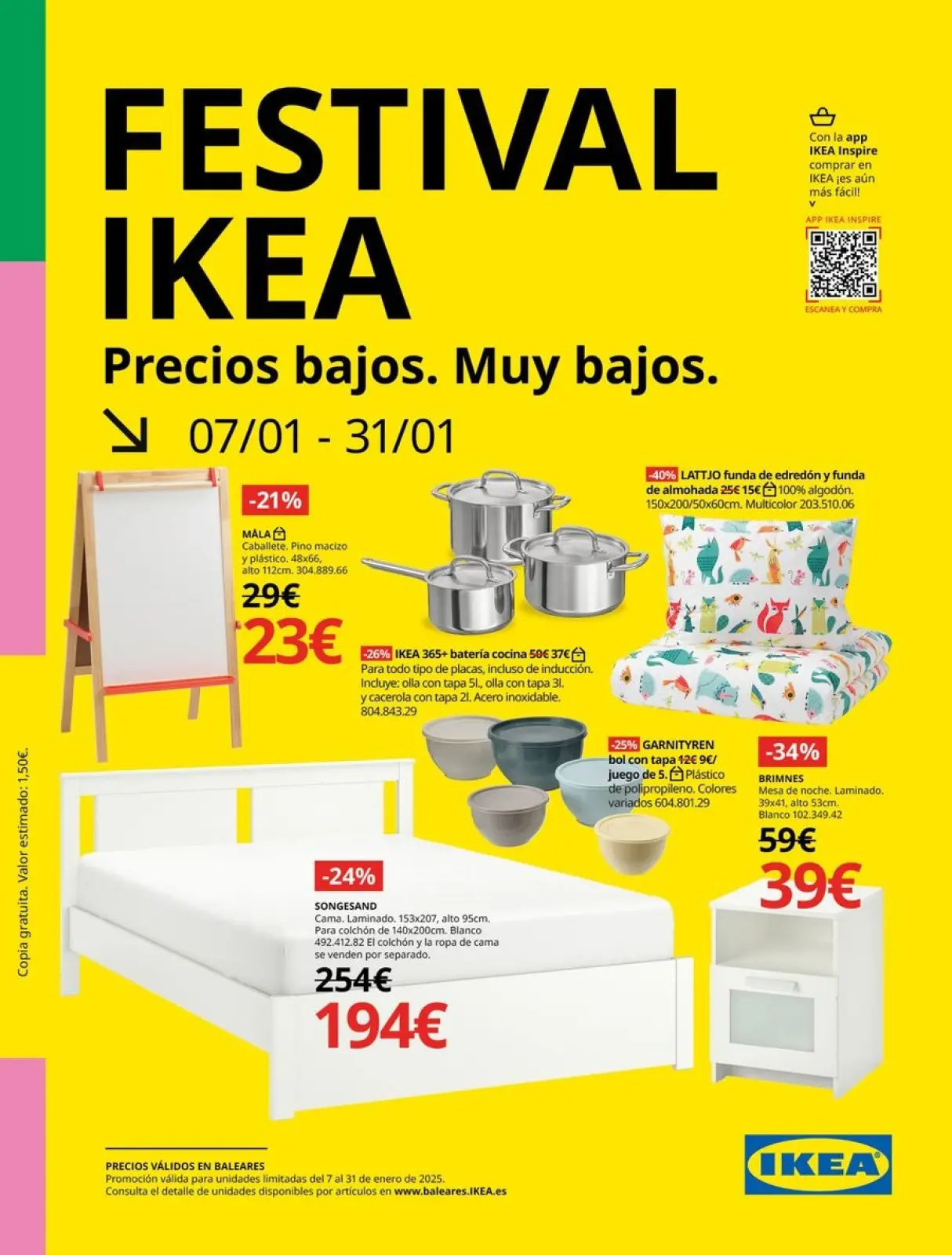 Página 1 en Catálogo Festival en IKEA España