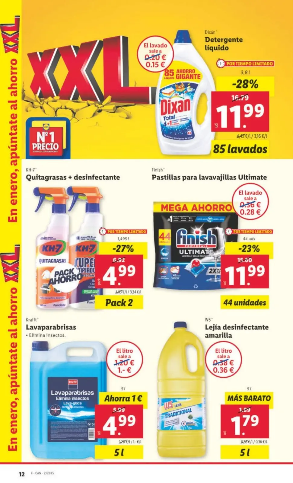 Page 12 dans Offres XXL chez Lidl Espagne