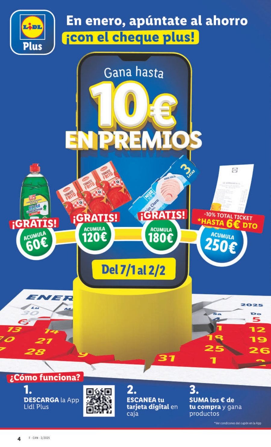 Ofertas de Lidl España de 7 a 12 enero 2025 Ofertas XXL