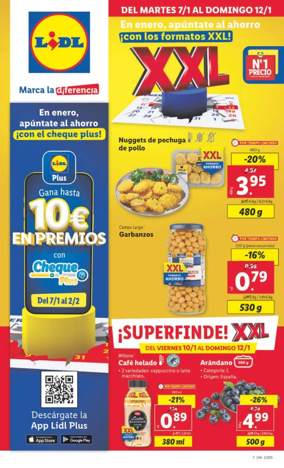 Page 1 dans Offres XXL chez Lidl Espagne