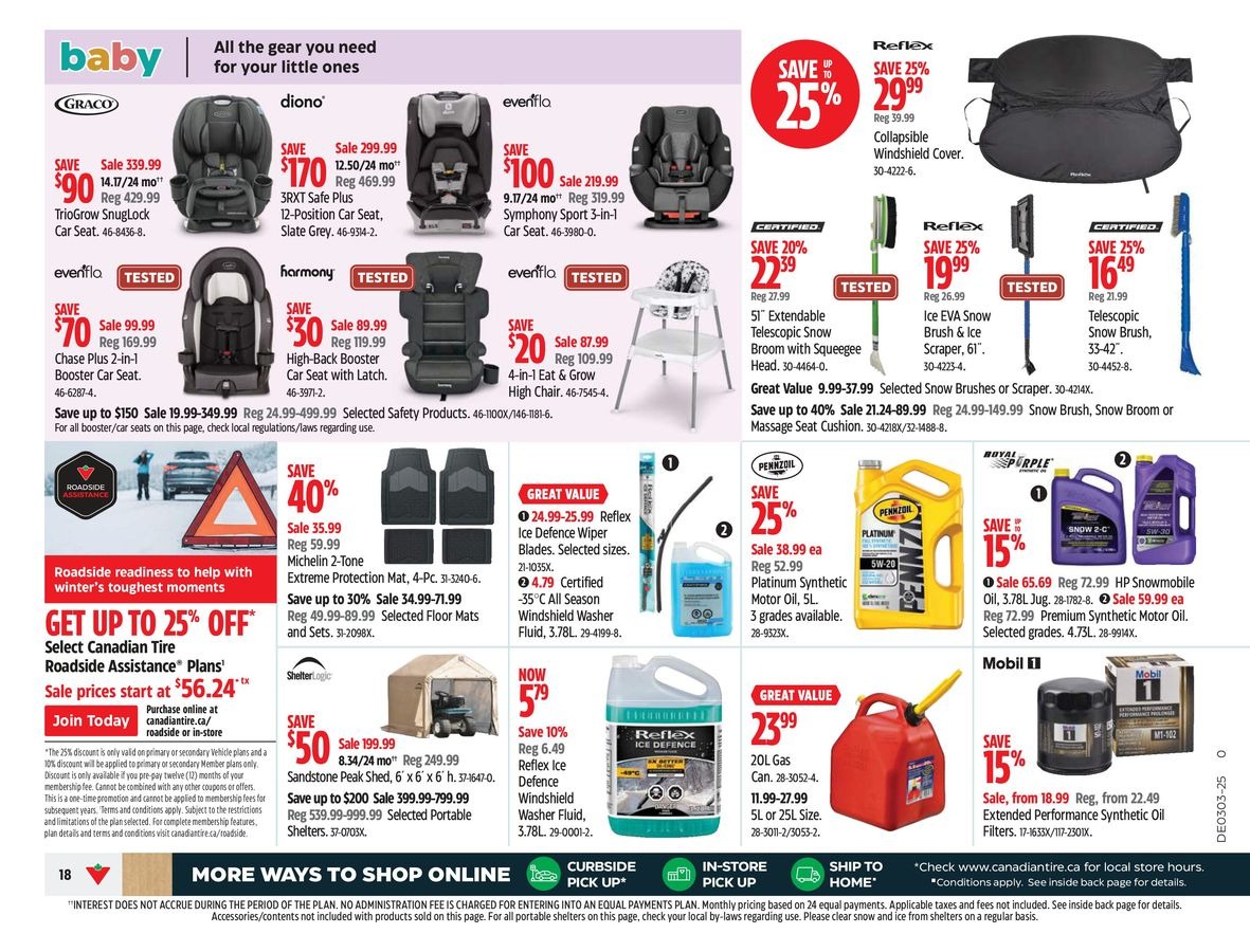 Offres Canadian Tire Canada de 10 à 16 janvier 2025 Offres exclusives