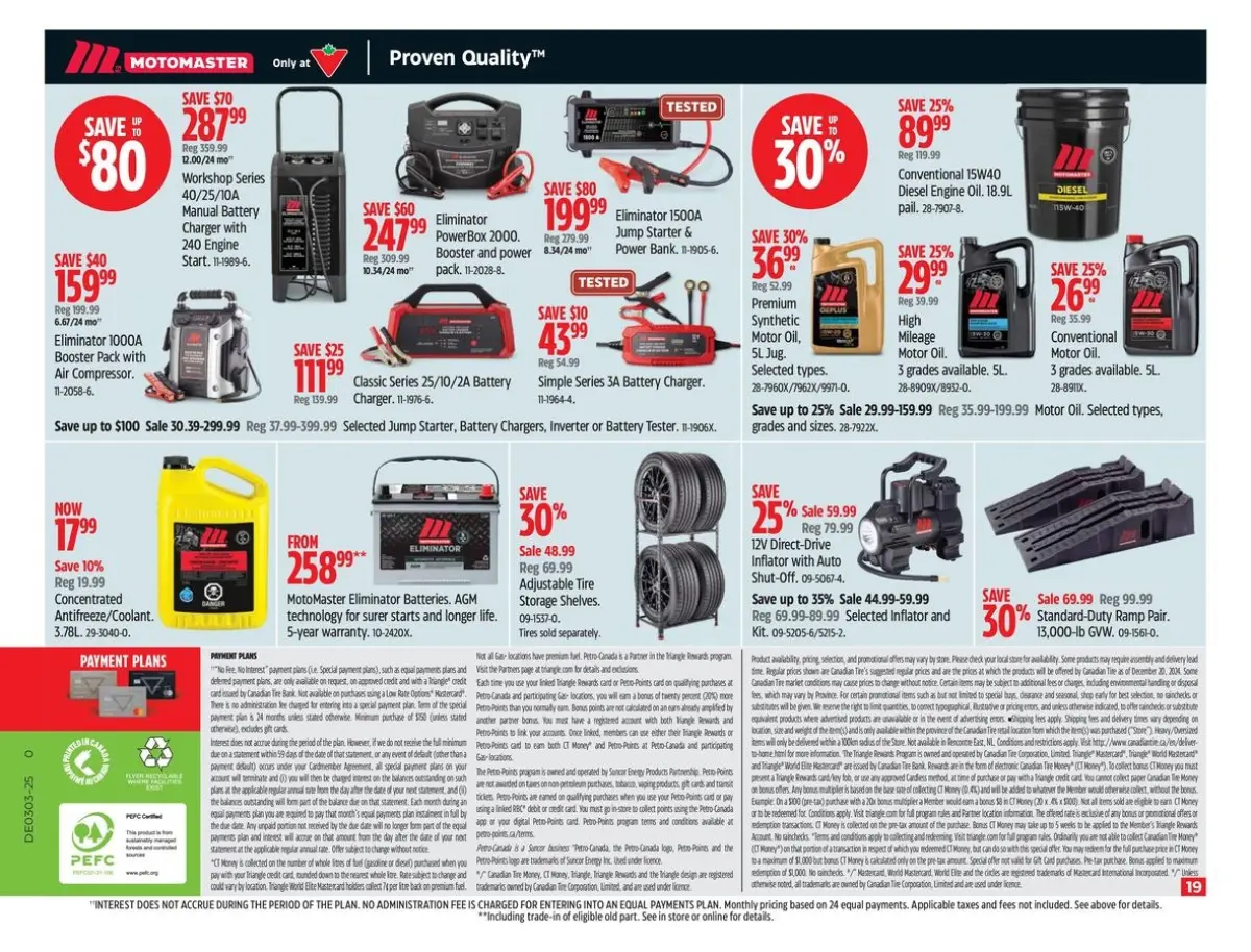 Canadian Tire Canada Offers from 10 to 16 January 2025 Exclusive deals - Page 19