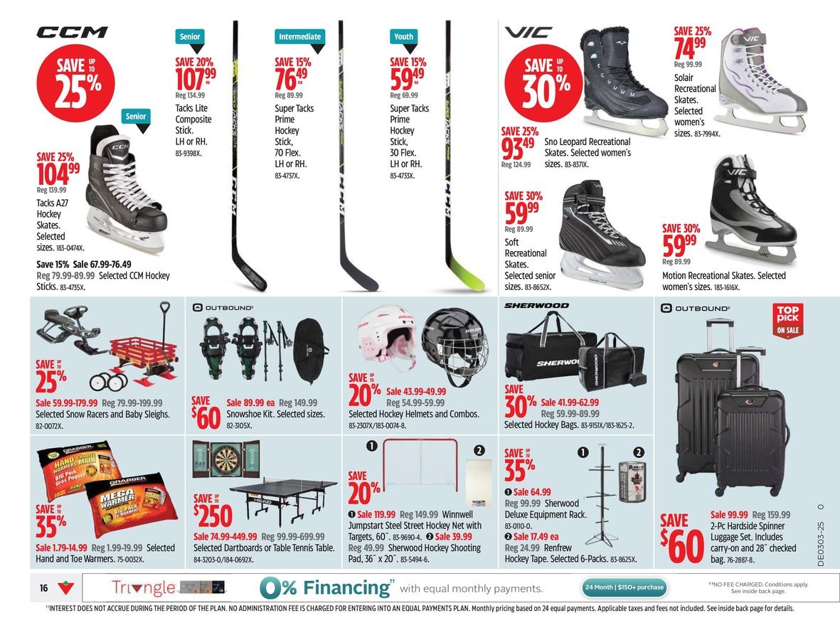 Offres Canadian Tire Canada de 10 à 16 janvier 2025 Offres exclusives