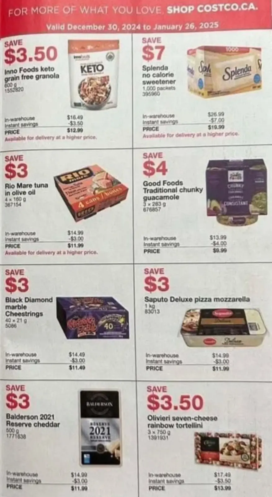 Costco Canada Offers from 30 December to 26 January 2025 More Than $2,000 in Savings - Page 7