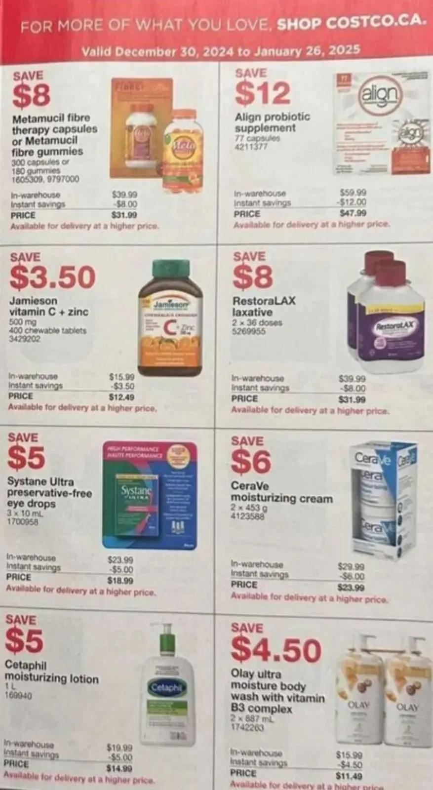 Costco Canada Offers from 30 December to 26 January 2025 More Than $2,000 in Savings - Page 8