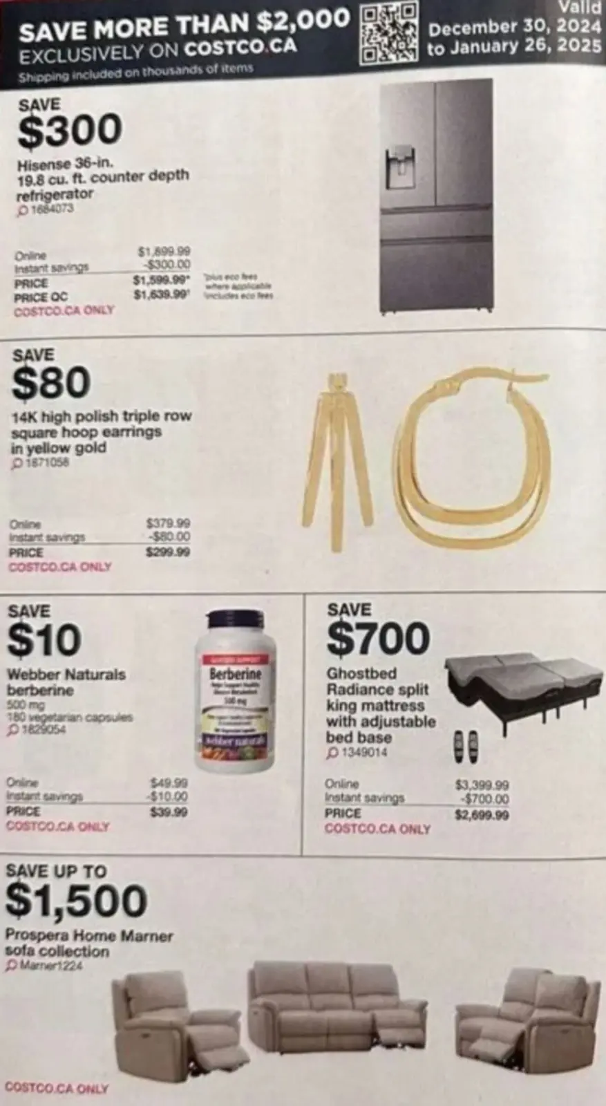 Costco Canada Offers from 30 December to 26 January 2025 More Than $2,000 in Savings - Page 12