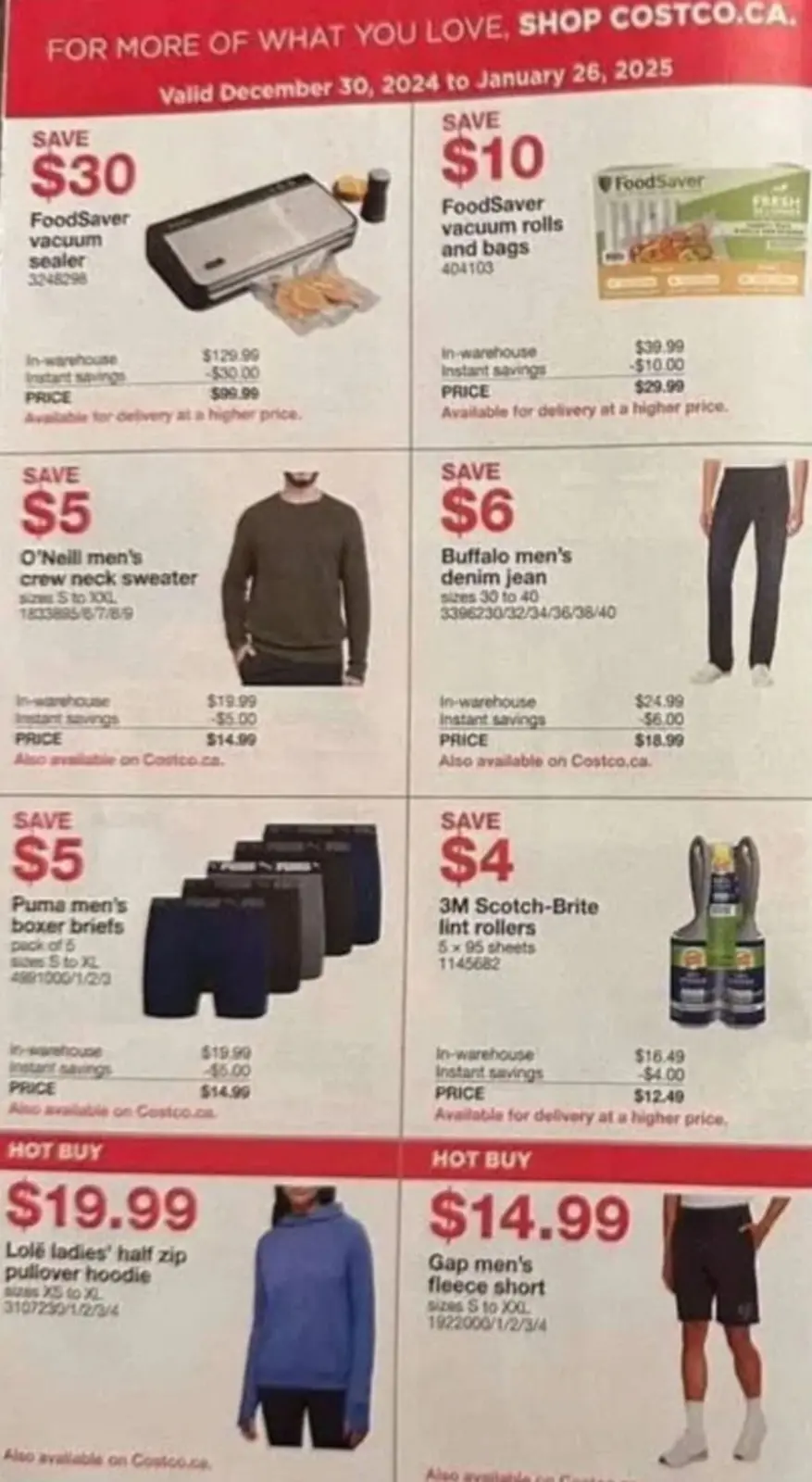 Costco Canada Offers from 30 December to 26 January 2025 More Than $2,000 in Savings - Page 5