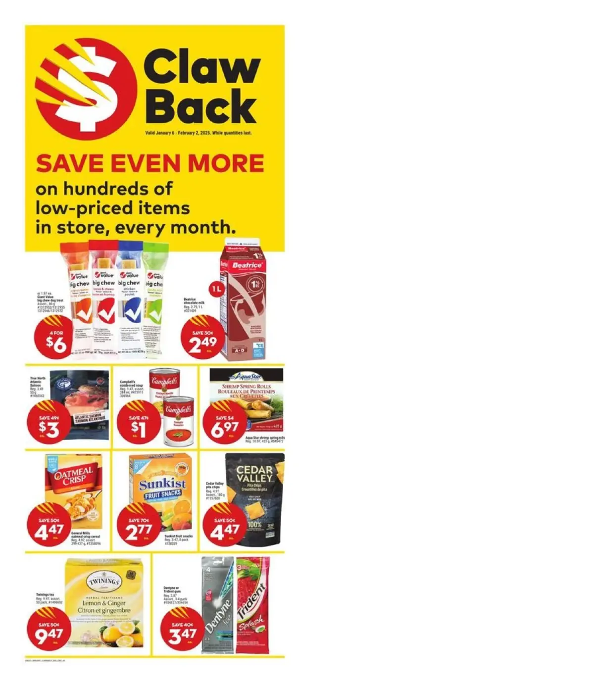 Giant Tiger Canada Offers from 8 to 14 January 2025 Low Price - Page 5