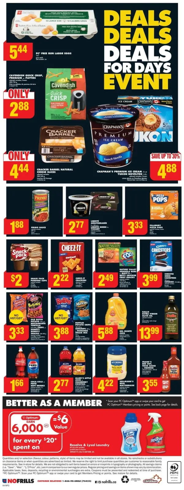 Page 12 in DEALS FOR DAYS EVENT at No Frills Canada