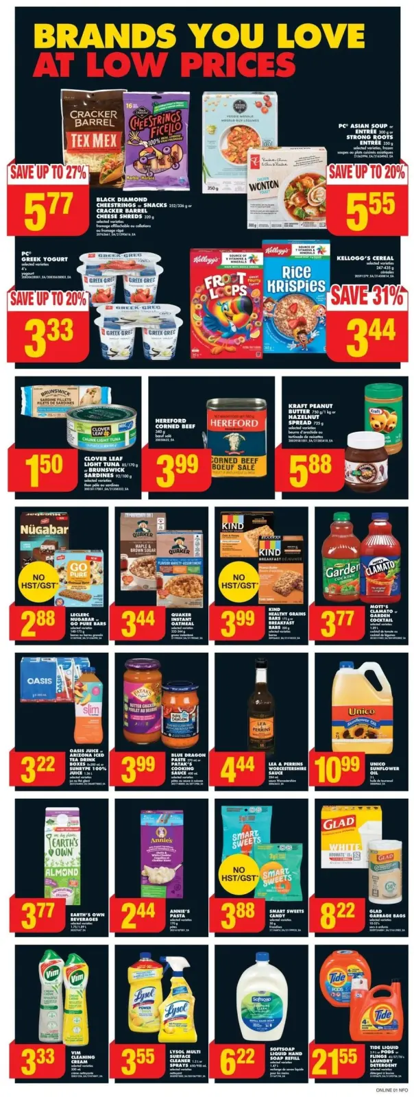Page 14 in DEALS FOR DAYS EVENT at No Frills Canada