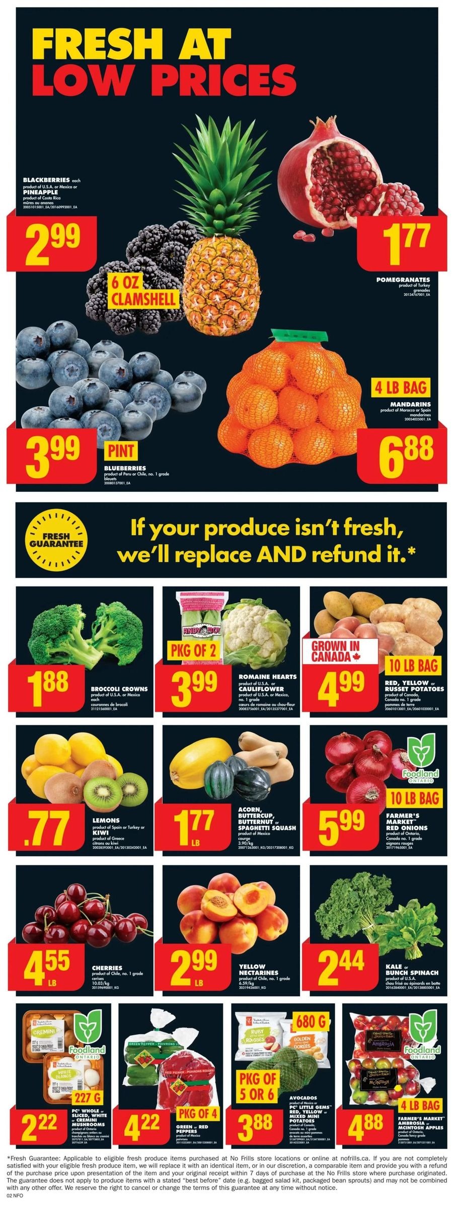 No Frills Canada Offers from 9 to 15 January 2025 DEALS FOR DAYS EVENT