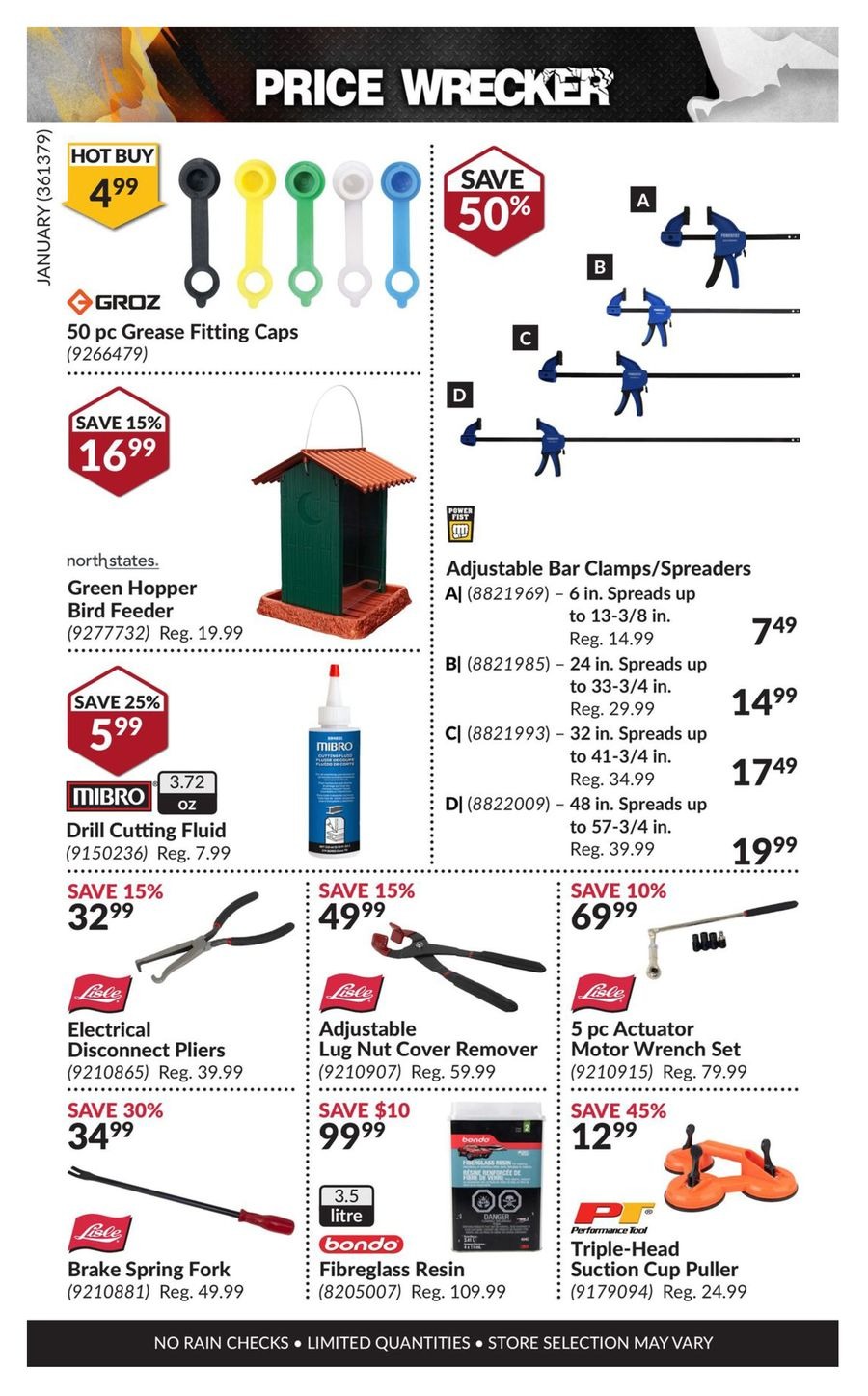 Princess Auto Canada Offers from 1 to 31 January 2025 Price Wrecker