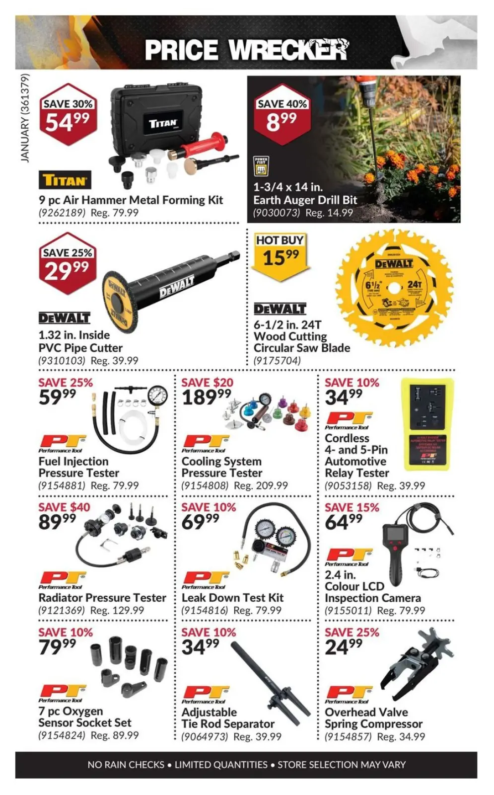 Princess Auto Canada Offers from 1 to 31 January 2025 Price Wrecker - Page 19