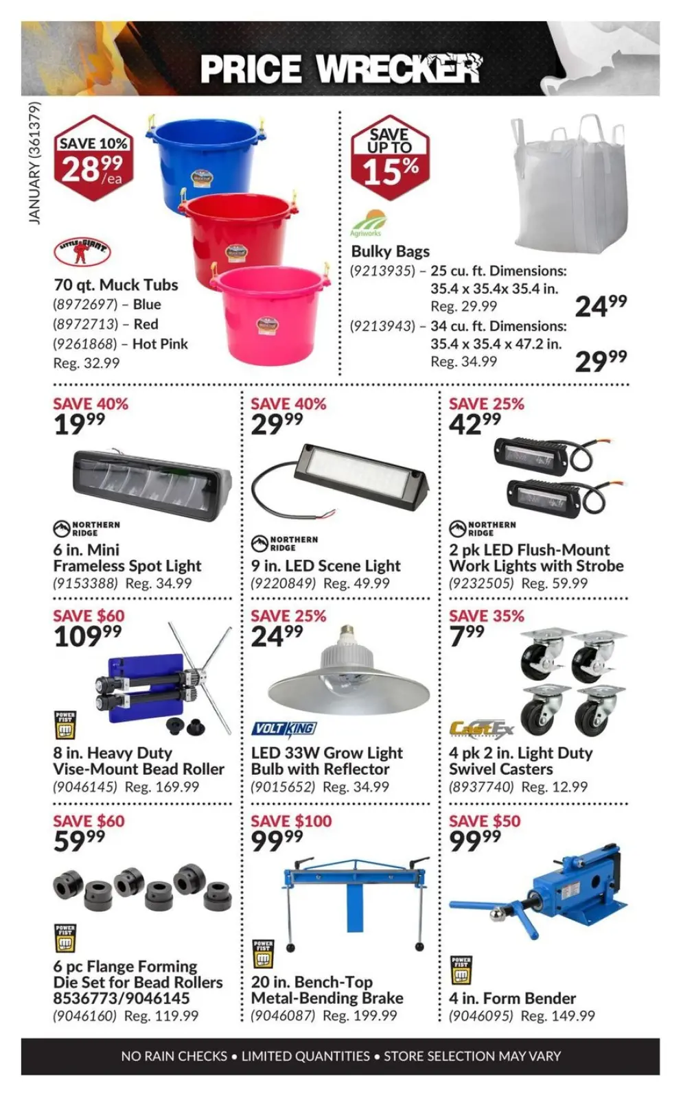 Princess Auto Canada Offers from 1 to 31 January 2025 Price Wrecker - Page 22