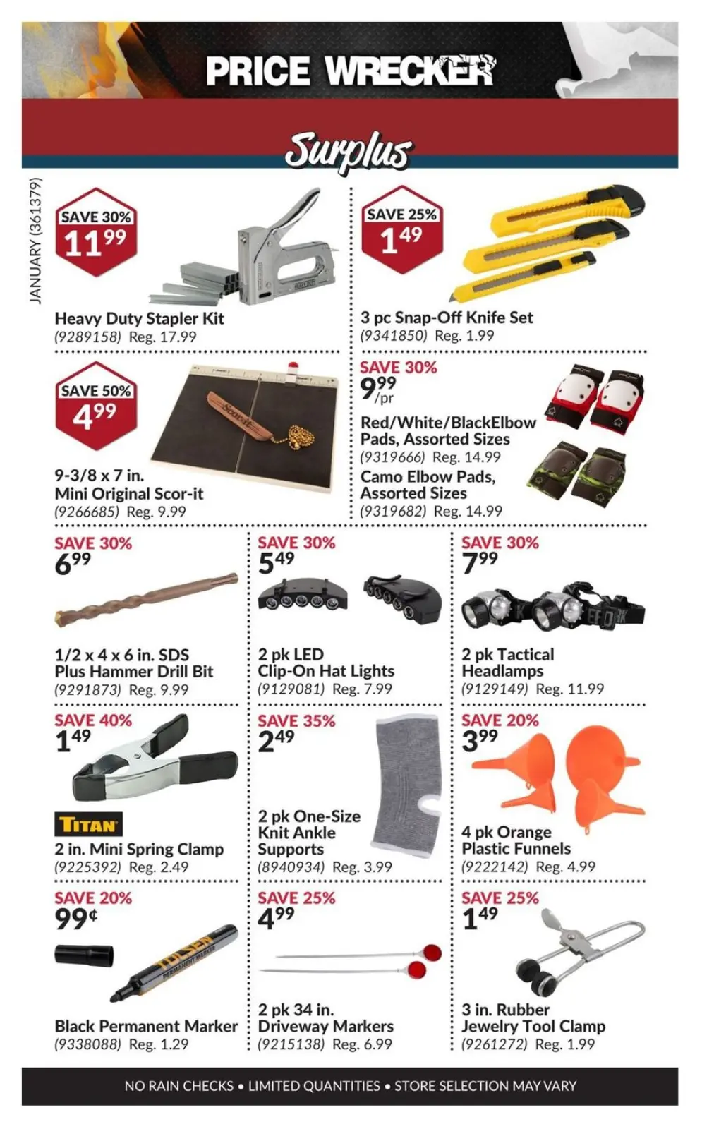 Page 15 in Price Wrecker at Princess Auto Canada