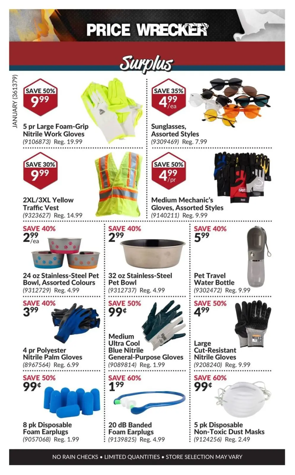 Page 13 in Price Wrecker at Princess Auto Canada