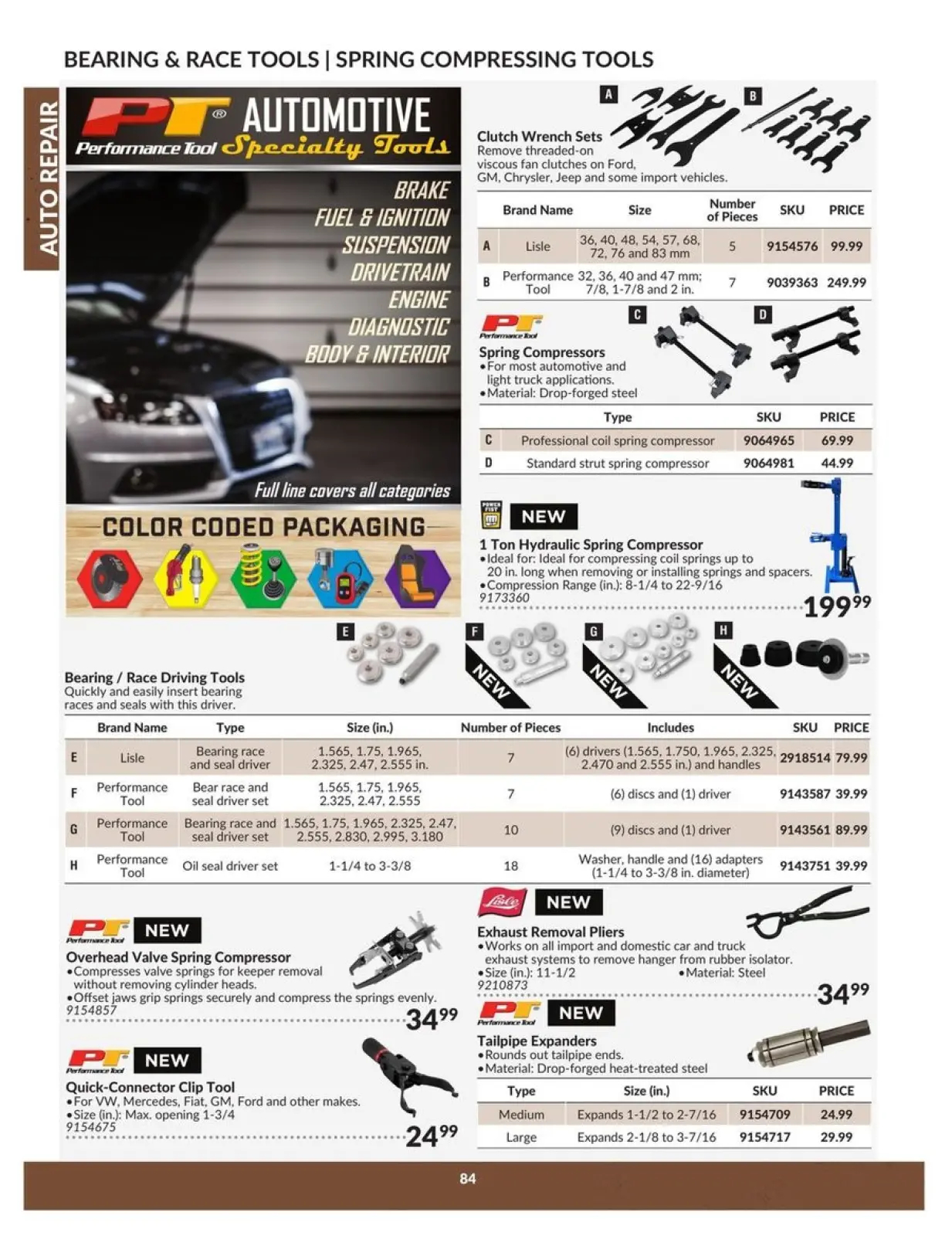 Page 84 in Auto Repair Catalogue at Princess Auto Canada