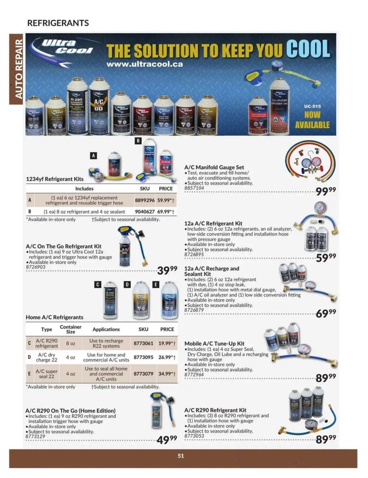 Page 51 in Auto Repair Catalogue at Princess Auto Canada