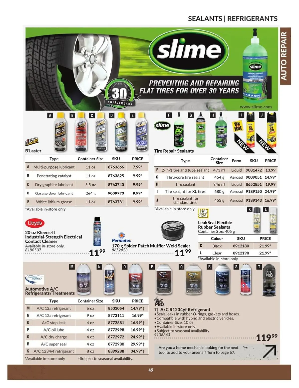 Princess Auto Canada Offers from 23 to 22 April 2025 Auto Repair Catalogue - Page 49