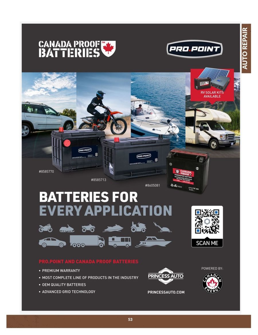 Ofertas de Princess Auto Canadá de 23 a 22 abril 2025 Catálogo de reparación de automóviles
