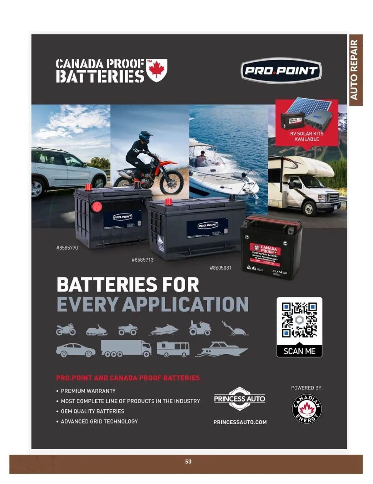 Princess Auto Canada Offers from 23 to 22 April 2025 Auto Repair Catalogue - Page 53
