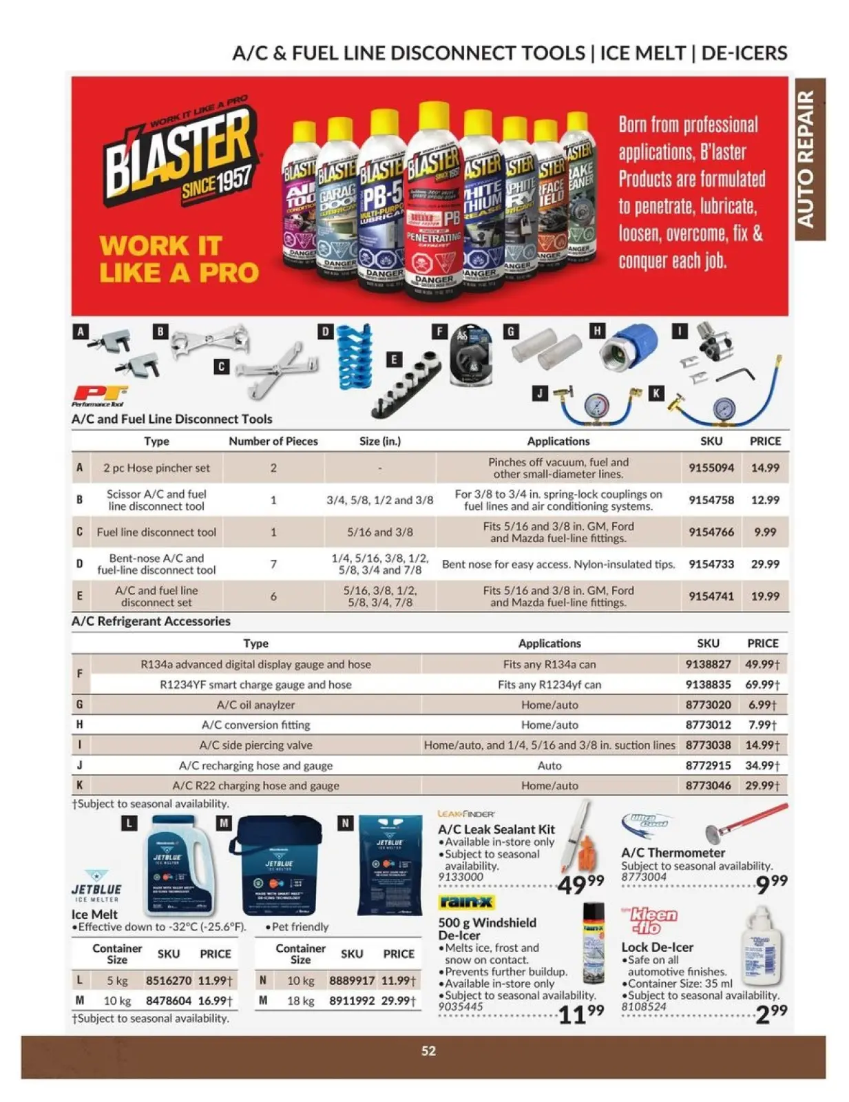 Page 52 in Auto Repair Catalogue at Princess Auto Canada