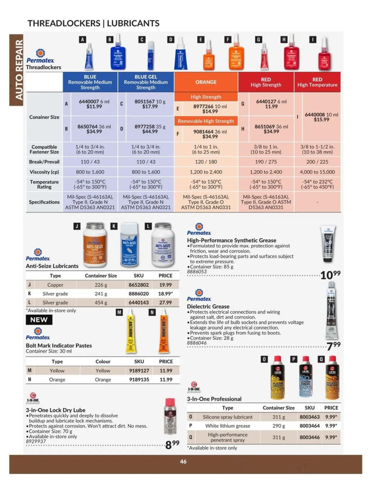 Page 46 in Auto Repair Catalogue at Princess Auto Canada
