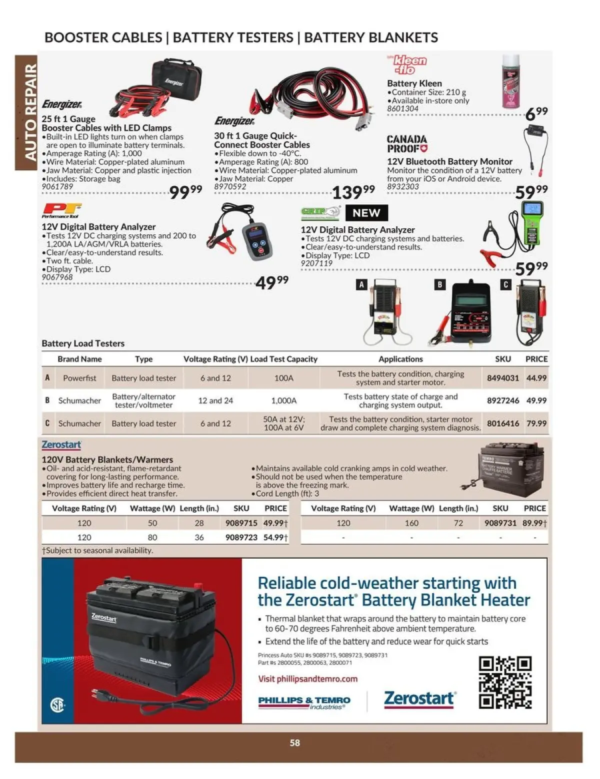 Princess Auto Canada Offers from 23 to 22 April 2025 Auto Repair Catalogue - Page 58
