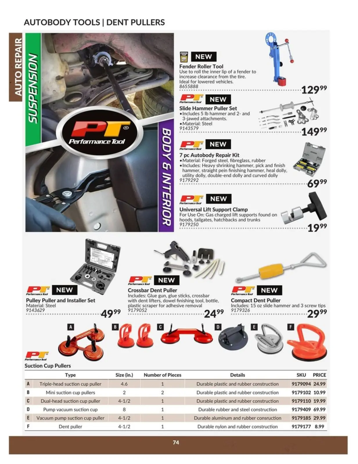 Page 74 in Auto Repair Catalogue at Princess Auto Canada