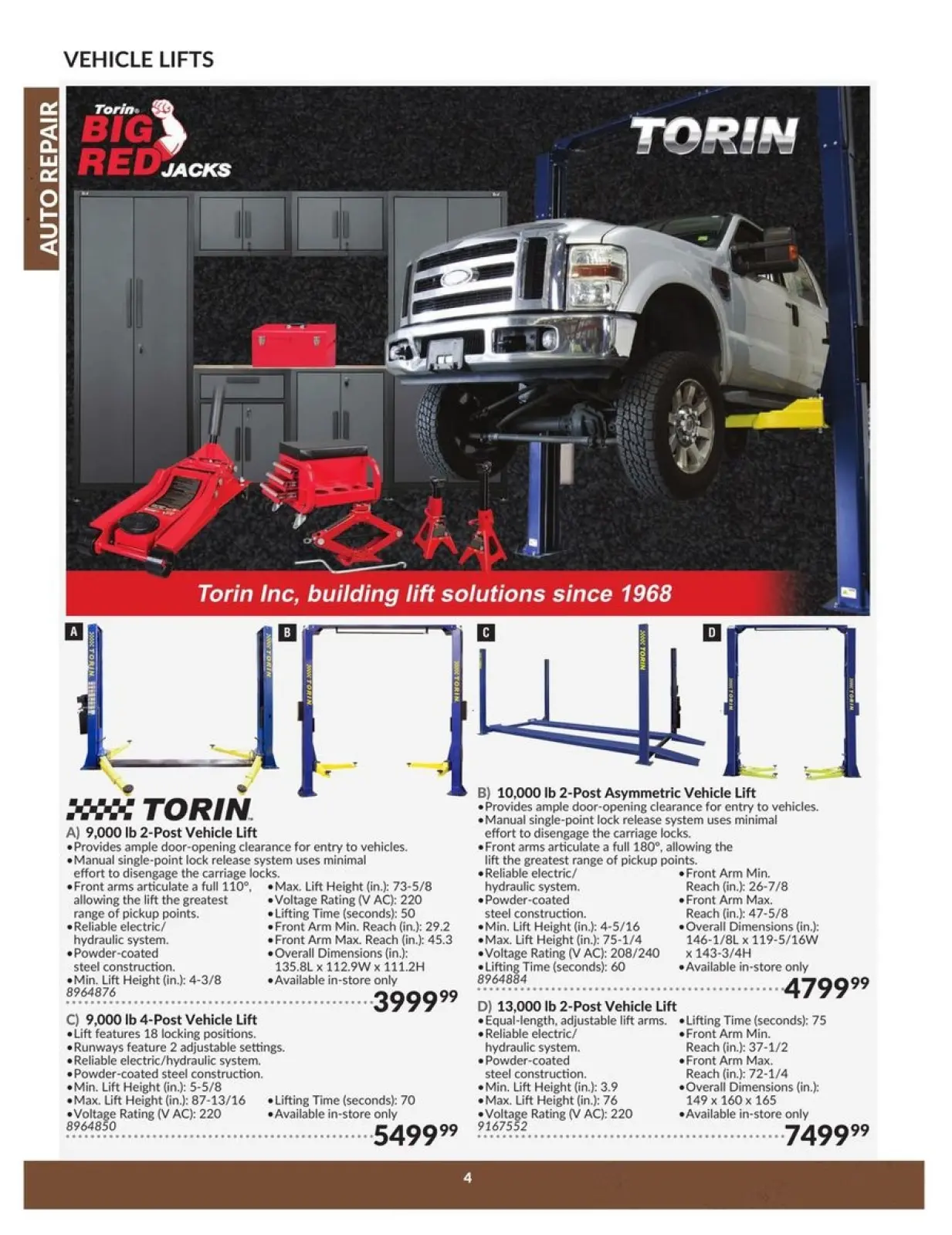 Page 4 in Auto Repair Catalogue at Princess Auto Canada